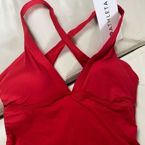 SMALL ATHLETA TANKINI TOP NWT